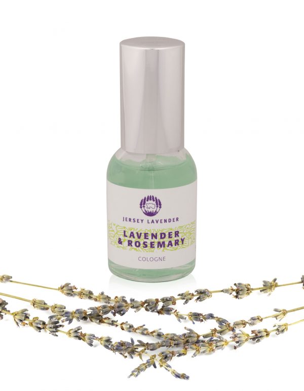 pure lavender and rosemary cologne